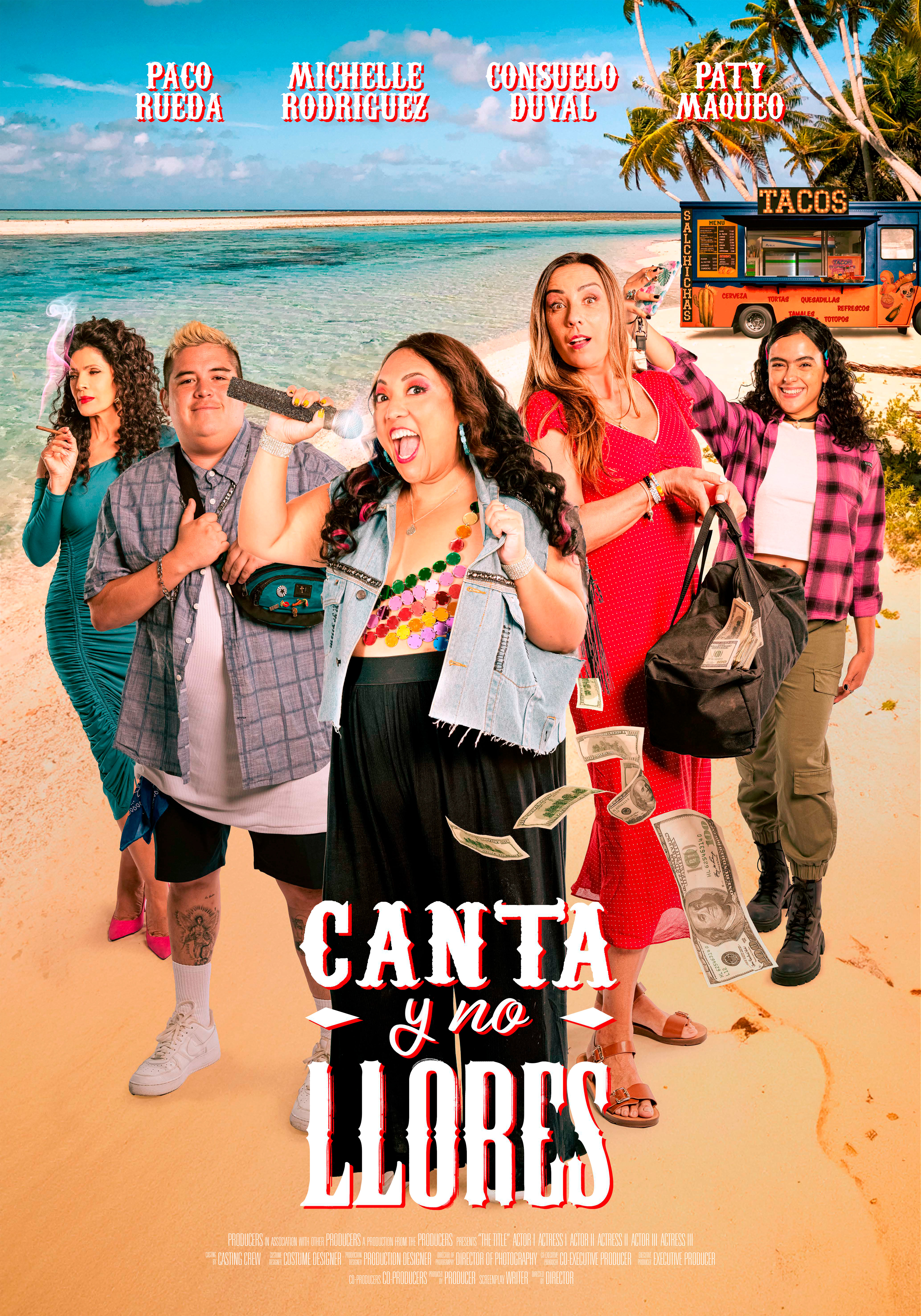 Poster from the movie 'Canta y no llores'