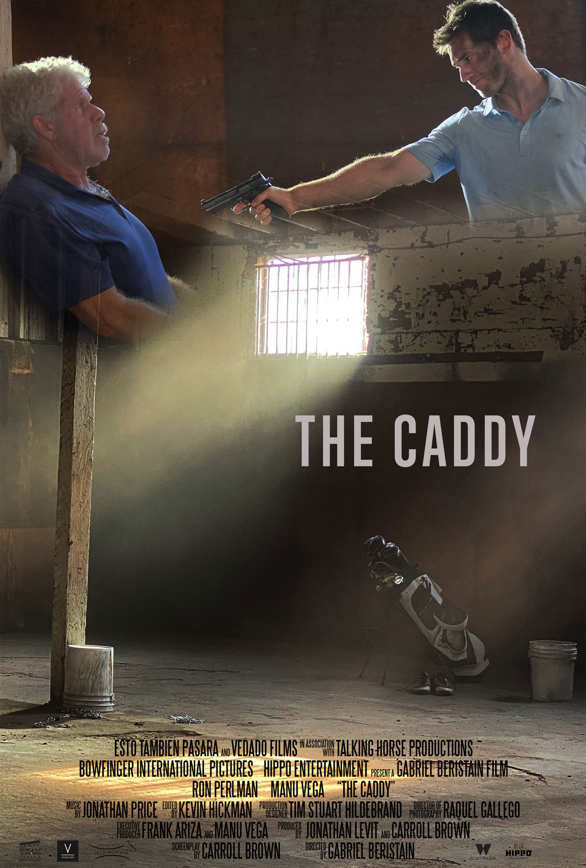 Poster from the shortfilm 'The caddy'